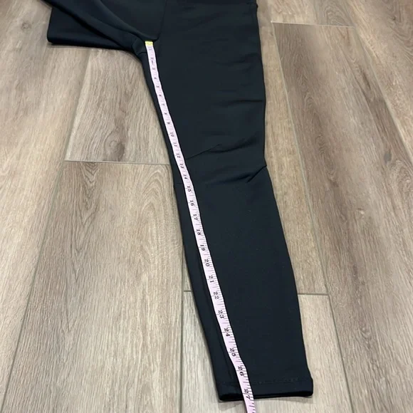 NWT Fabletics Solid Black Atlantis High-Waisted Athletic Leggings Workout Sz L - Picture 9 of 11